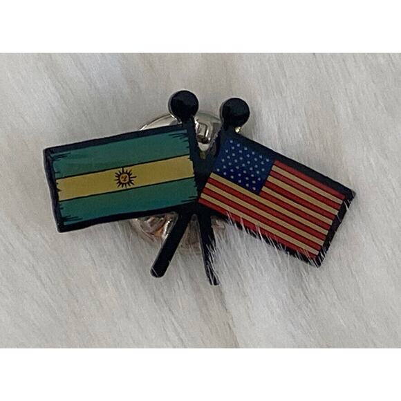 VINTAGE Y2K Maccabi World Jewish Olympics Argentina Games Enamel Pins Lot Of 10 - Picture 4 of 10